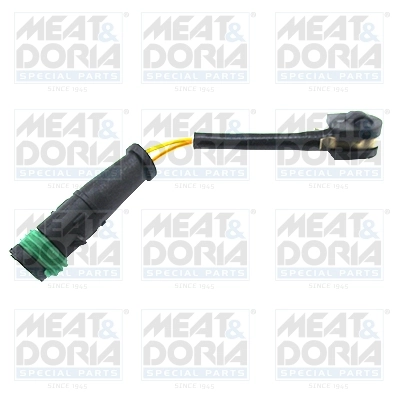 Warning Contact, brake pad wear